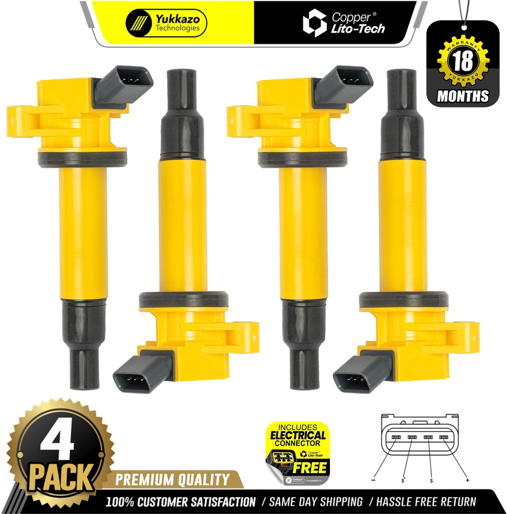 IGNITION COIL FOR TOYOTA COROLLA CELICA MATRIX 1.8L UF247 90919-02339