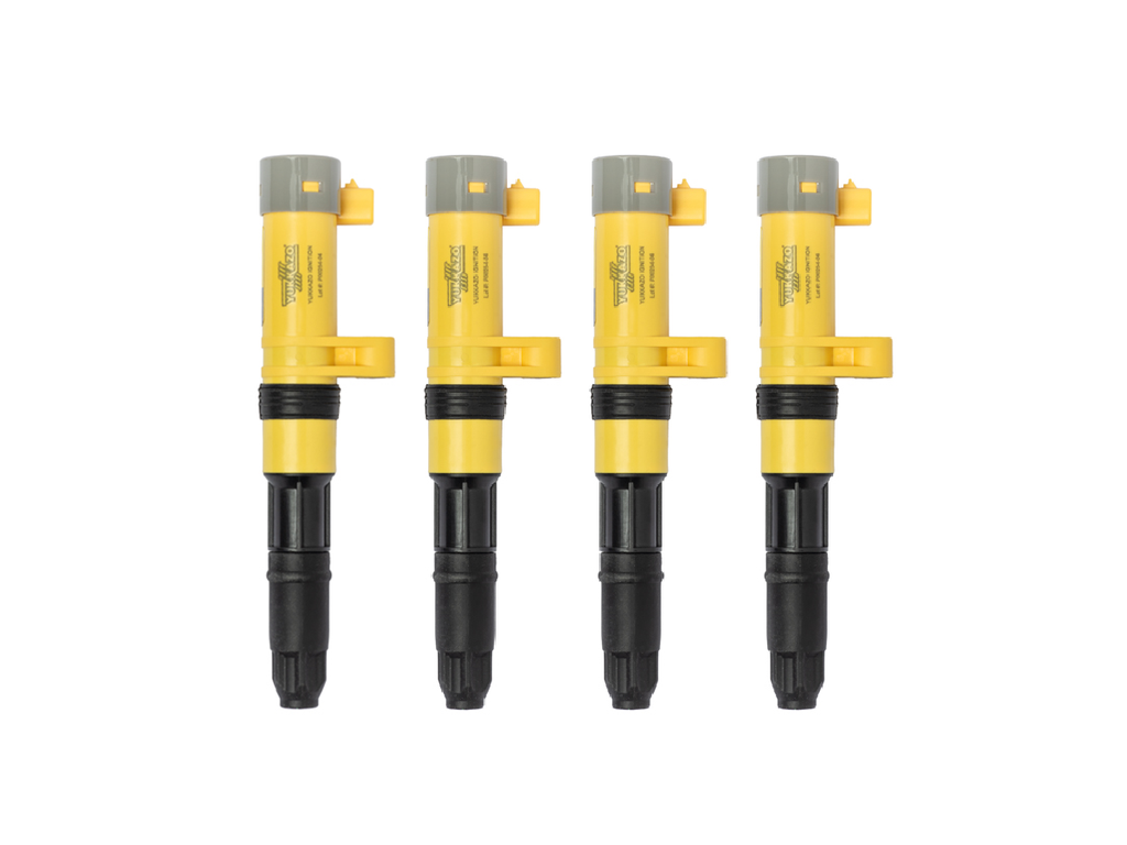 IGNITION COIL FOR NISSAN RENAULT 1.6L 2.0L L4 2001-2010 UF653 (4 PACK)