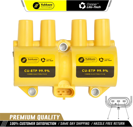 [12YY031004S-USA] IGNITION COIL FOR PONTIAC SUZUKI CHEVROLET CHEVY L4 D519C UF503